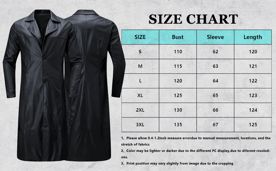 Men's Mahogany Brown Leather Overcoat | Single-Breasted Winter Trench with Dark Fur Collar