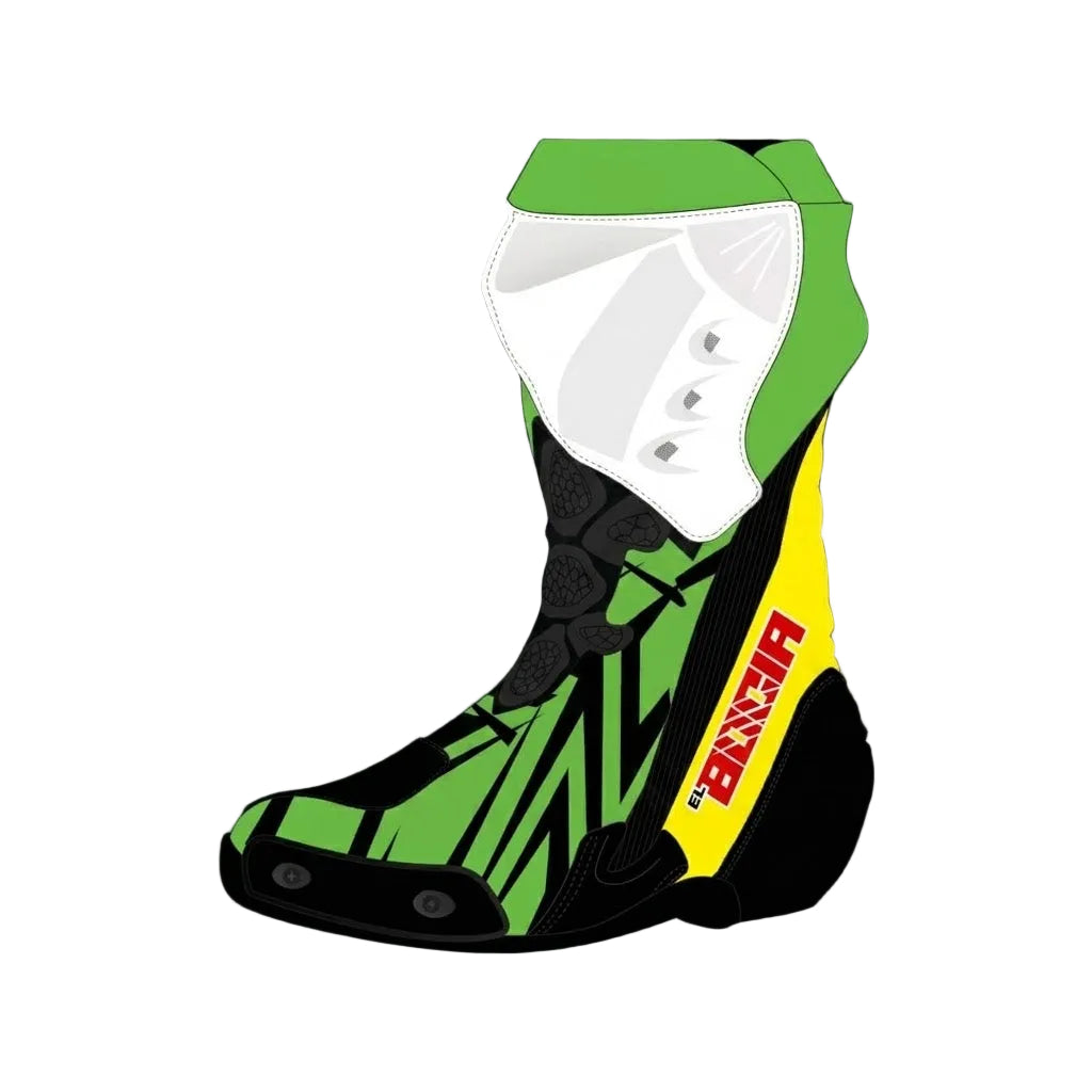 Axel Bassani WSBK 2024 Kawasaki Race Boots