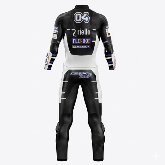 Ducati Andrea Dovizioso 2018 Racing Motorcycle Suit Back