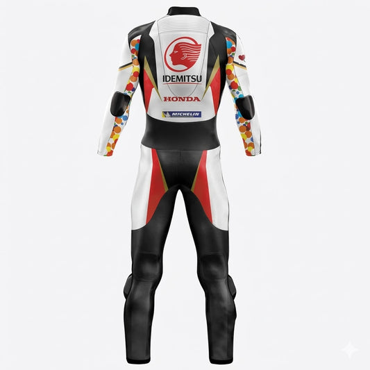 Honda Takaaki Nakagami 2019 Racing moto Suit Back