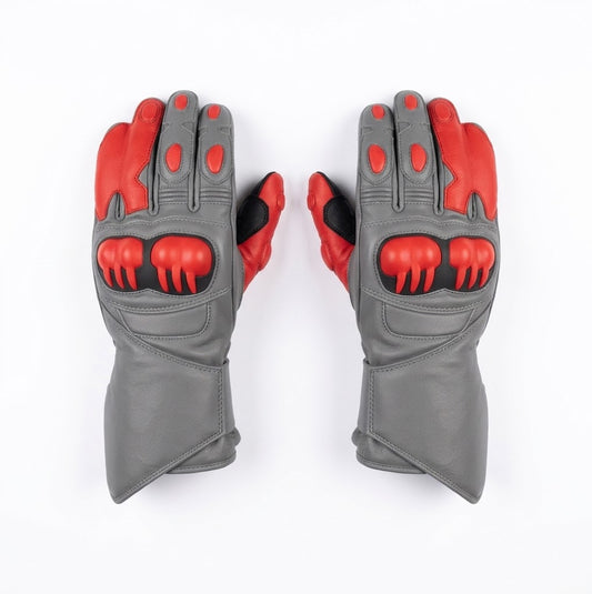 Maverick Vinales Motogp 2017 Leather Race Gloves
