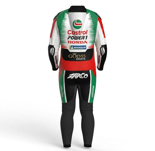 MotoGP Honda Suit Johann Zarco Castrol LCR 2026 Back