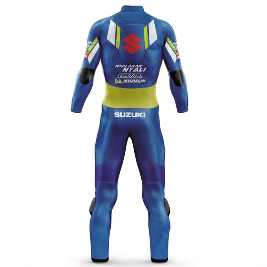 Suzuki Joan Mir 2019 Motogp One Piece Suit Back