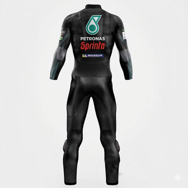 Yamaha Fabio Quartararo 2019 Petronas Motorcycle Suit Back