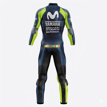 Yamaha Valentino Rossi Leather Suit Back