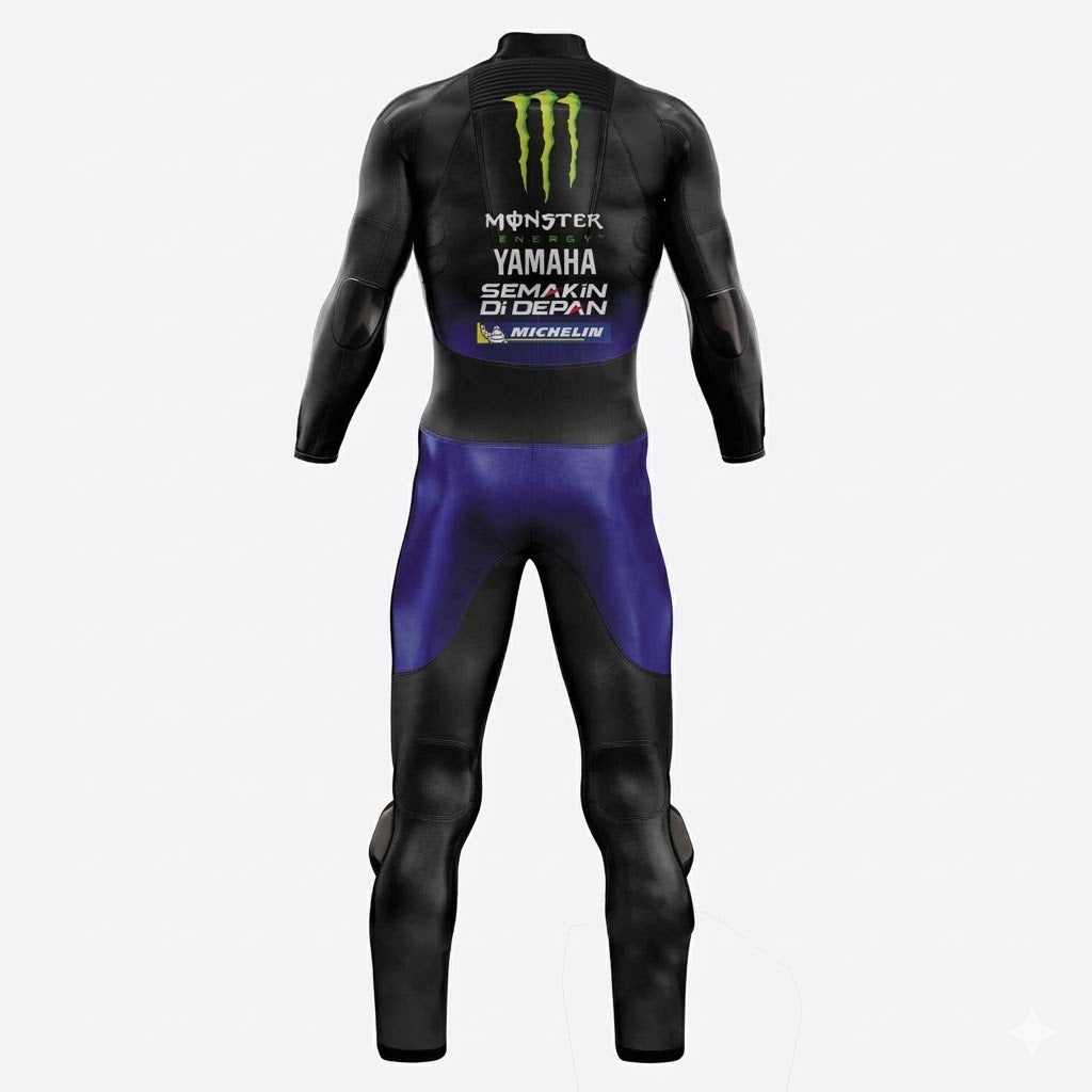 Yamaha Valentino Rossi 2019 Monster Motorcycle Suit
