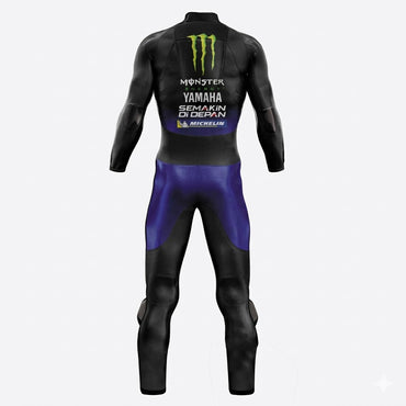 Yamaha Valentino Rossi 2019 Monster Motorcycle Suit