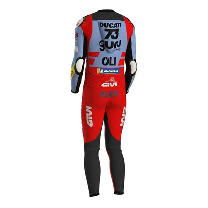  Alex Marquez 2024 Ducati Gresini Racing Suit Back