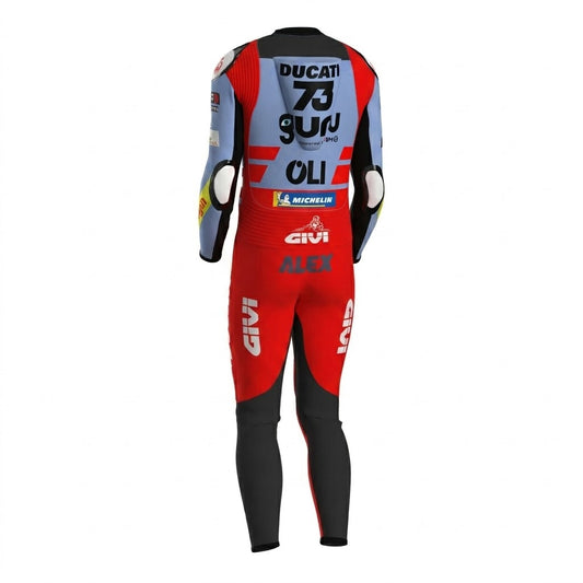 Alex Marquez 2024 Ducati Gresini Racing Suit Back
