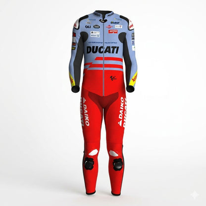 Alex Marquez 2024 Ducati Gresini Racing Suit Front