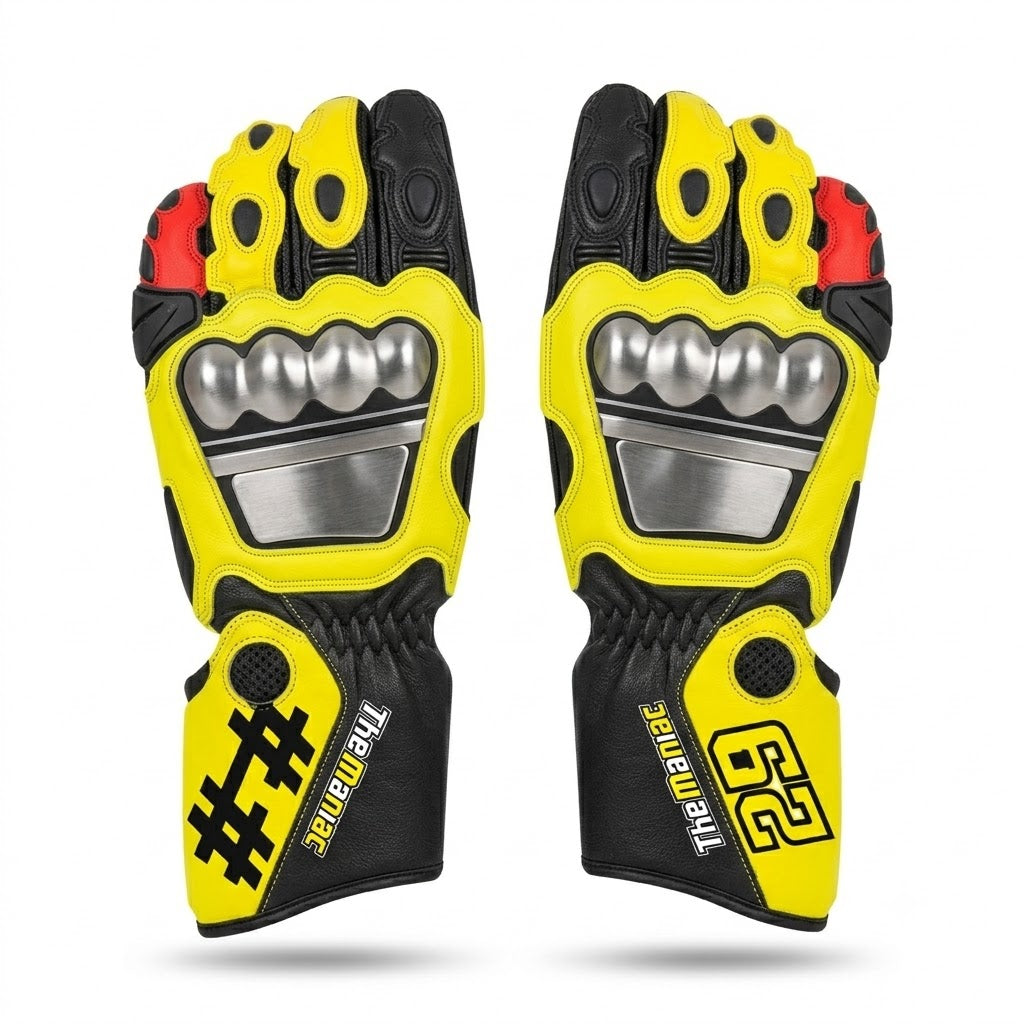 Andrea Iannone MotoGP 2019 Leather Race Gloves