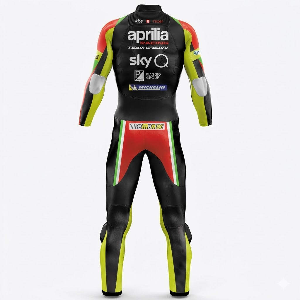 Aprilia Andrea Lannone 2019 Motorcycle Suit Back