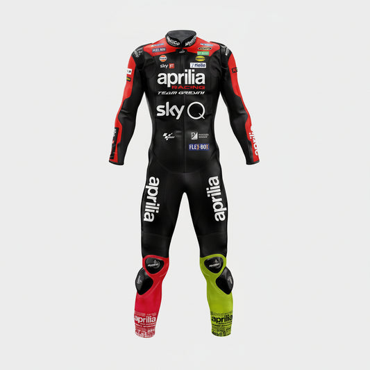 Aprilia Andrea Lannone 2019 Motorcycle Suit Front