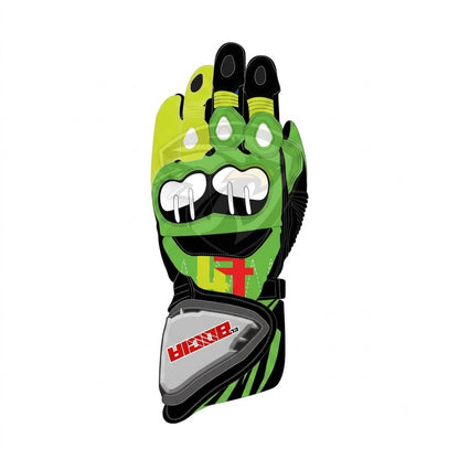 Axel Bassani WSBK 2024 Kawasaki Race Gloves