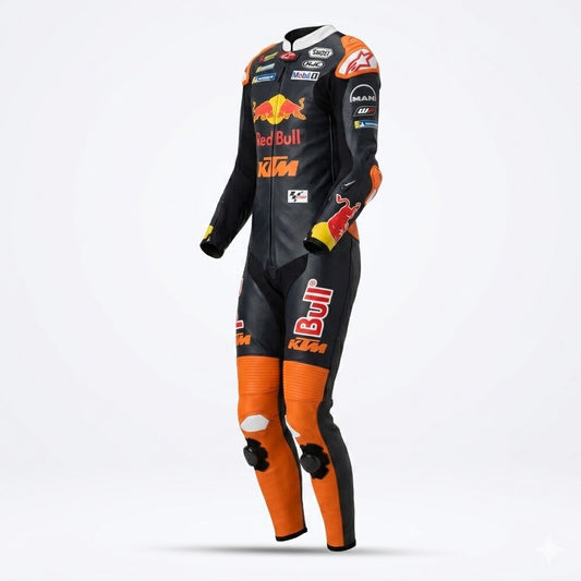 Black n Orang Jack Miller KTM Red Bull 2024 Racing Suit