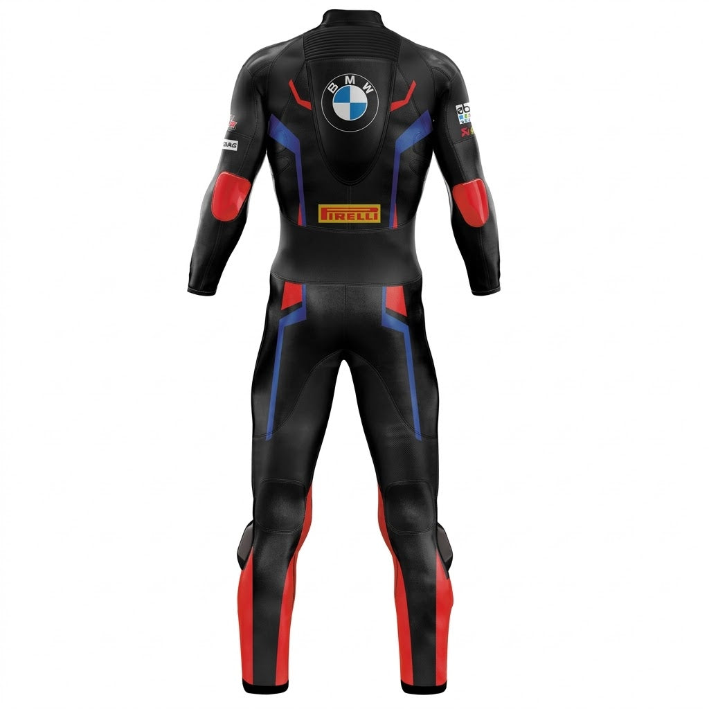 Bmw Tom Sykes 2019 Motorrad Leather Wsbk Suit Back