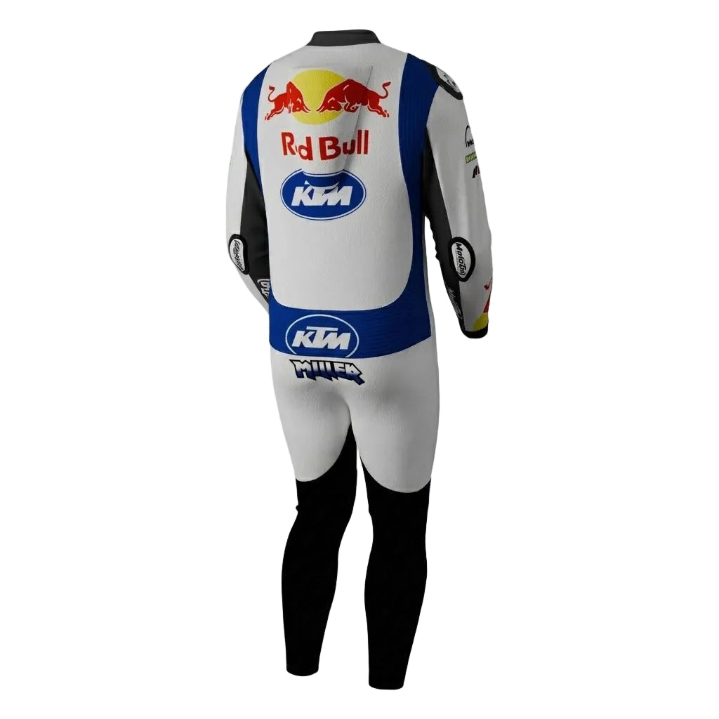 Brad Binder Red Bull KTM Racing Suit – Premium Leather MotoGP Race Suit Back