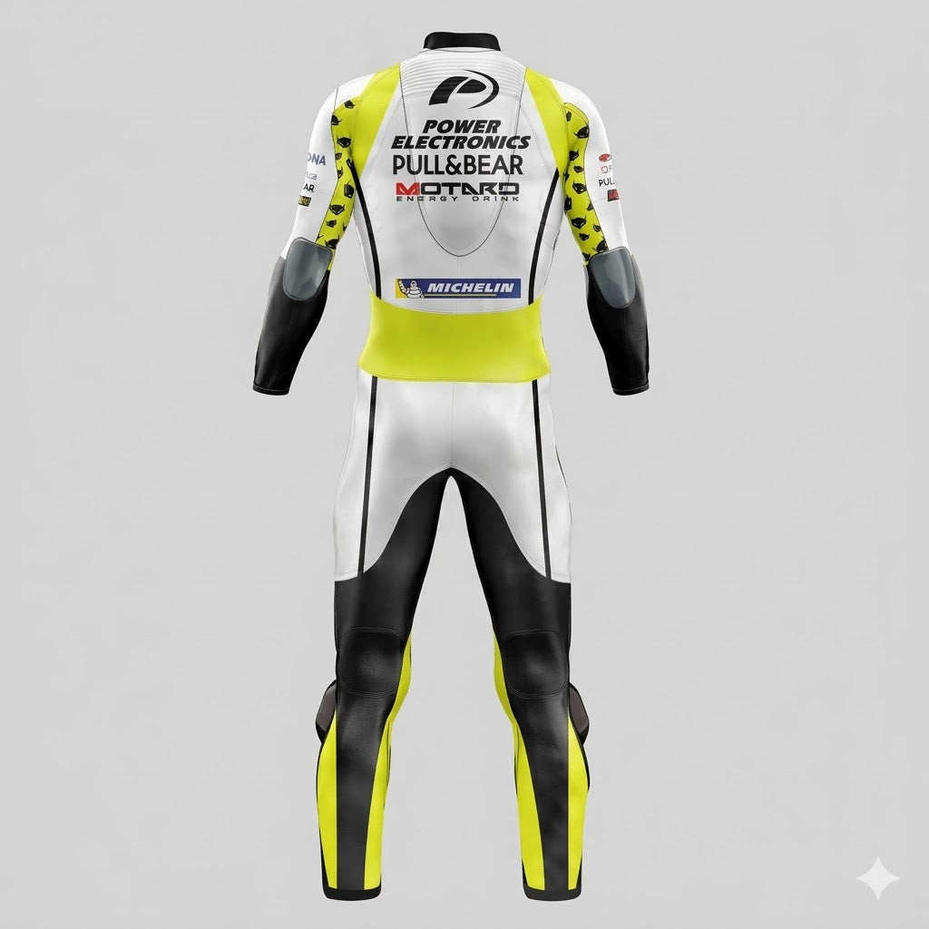 Ducati Alvaro Bautista 2017 Motorcycle Leather Suit Back