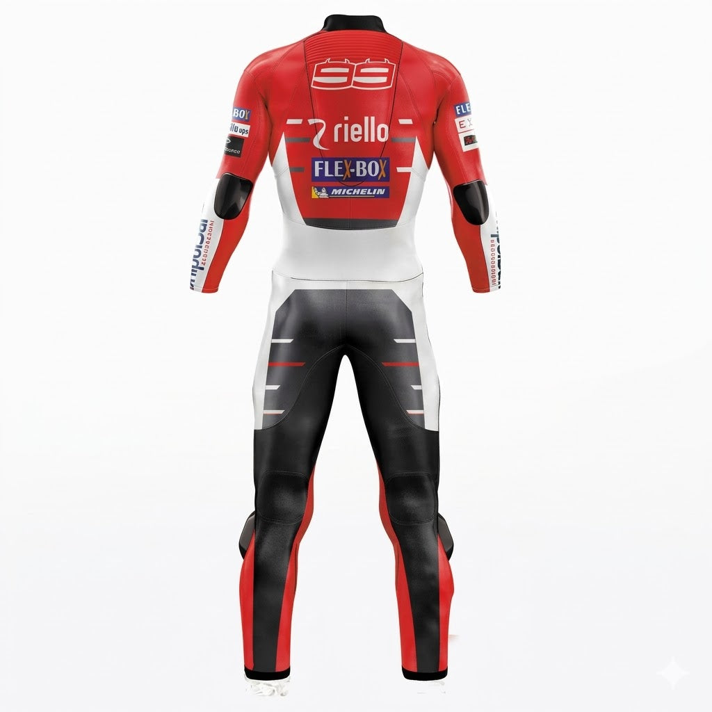 Ducati Andrea Dovizioso 2018 Genuine leather Suit Back