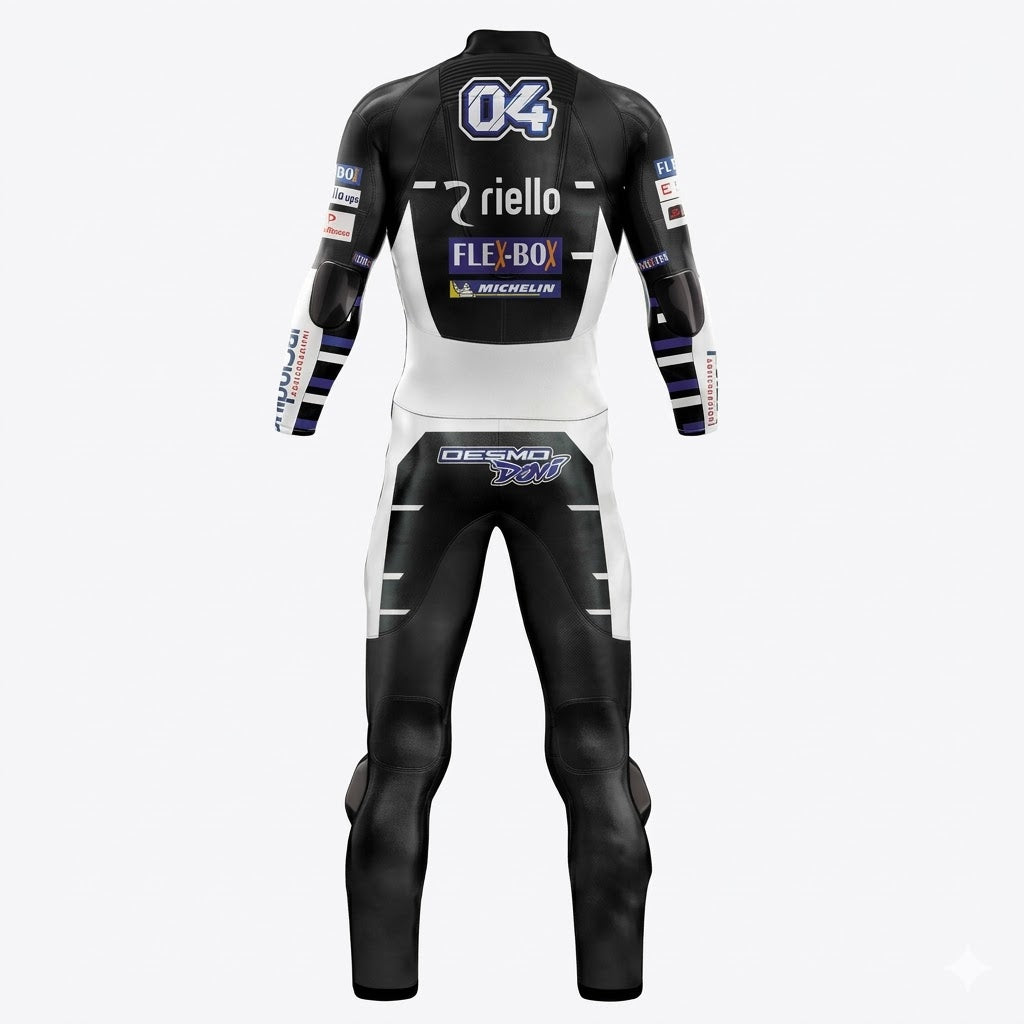 Ducati Andrea Dovizioso 2018 Racing Motorcycle Suit Back