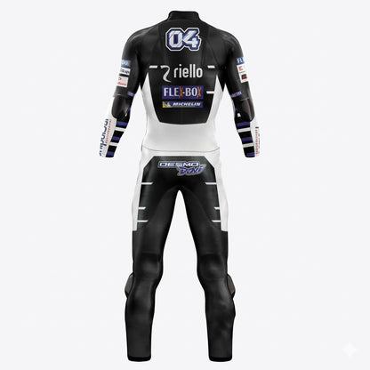 Ducati Andrea Dovizioso 2018 Racing Motorcycle Suit Back