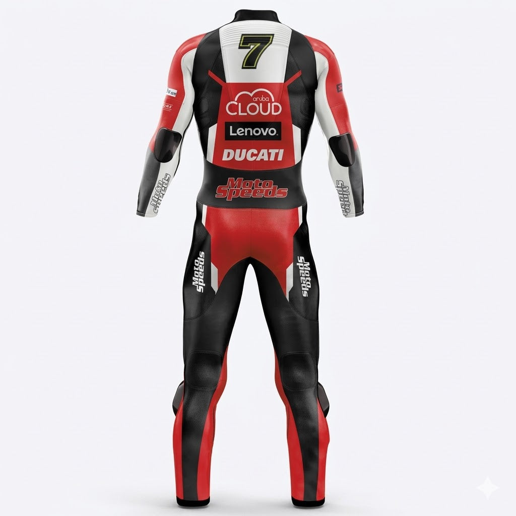Ducati Chaz Davies 2020 Riding Suit Back