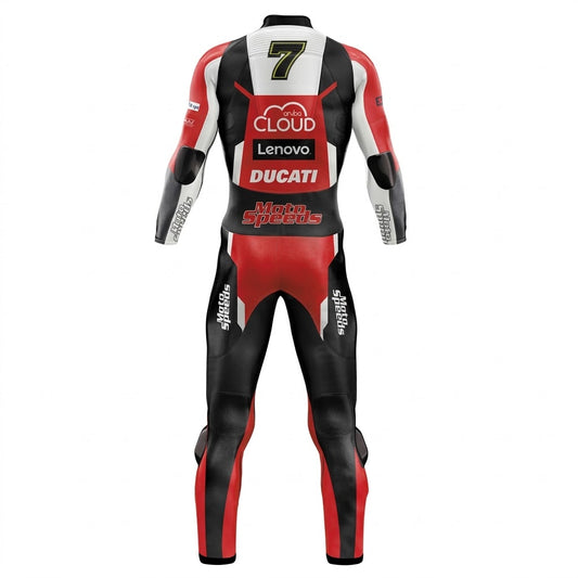 Ducati Scott Redding 2020 Motorcycle Suit Back