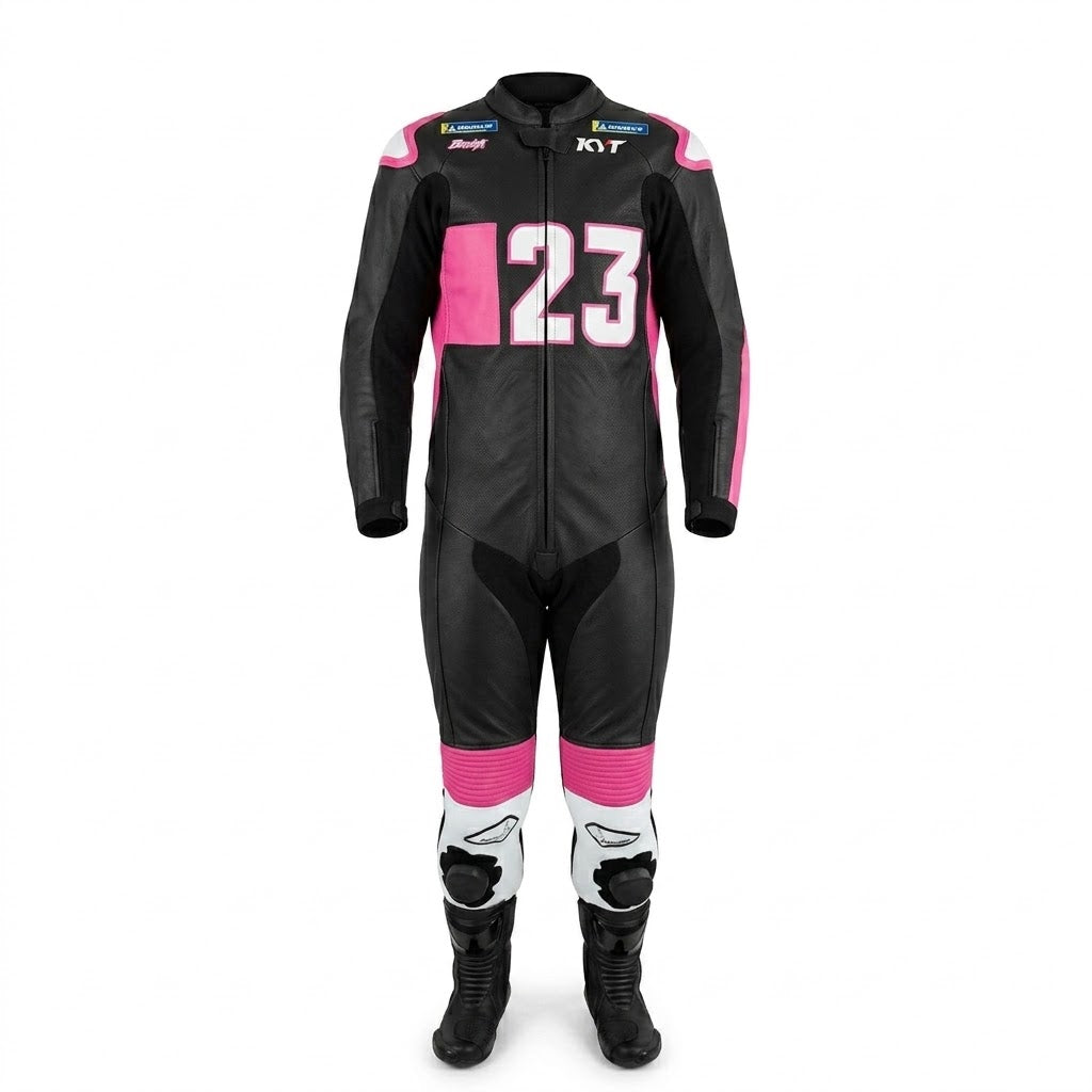 Enea Bastianini Pro Race Leather Suit 2024 Front