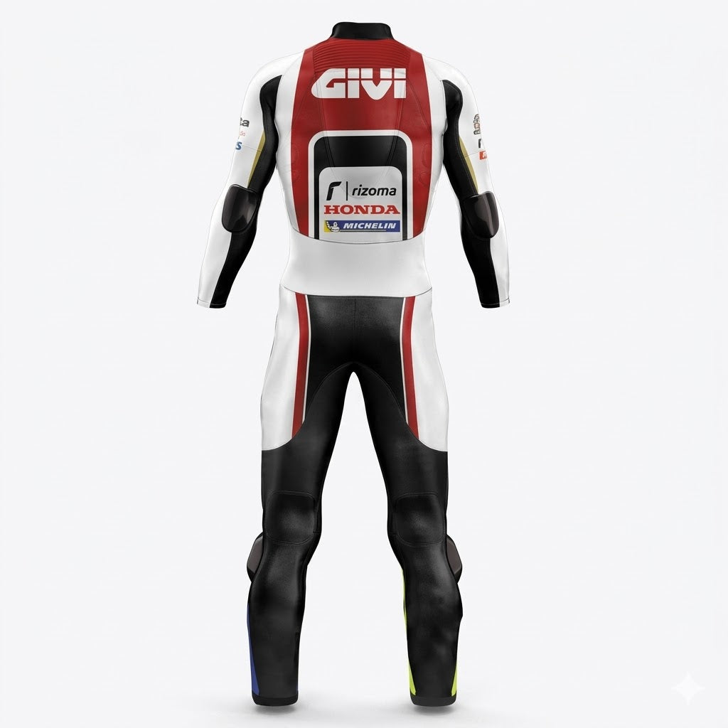 Honda Cal Crutchlow 2017 Racing Suit Back