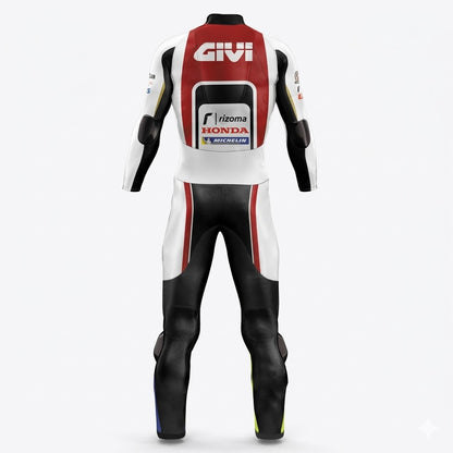 Honda Cal Crutchlow 2017 Racing Suit Back