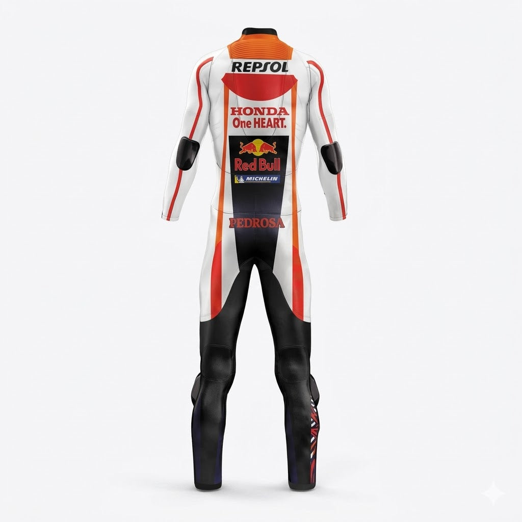 Honda Dani Pedrosa 2016 Motorbike Suit Back