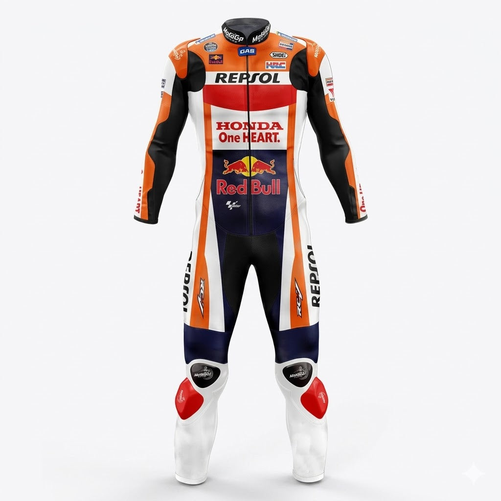 Honda Dani Pedrosa 2016 Motorbike Suit Front