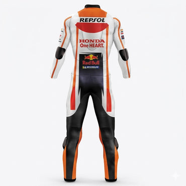 Honda Dani Pedrosa 2018 Repsol Genuine leather Motorcycle Suit Back