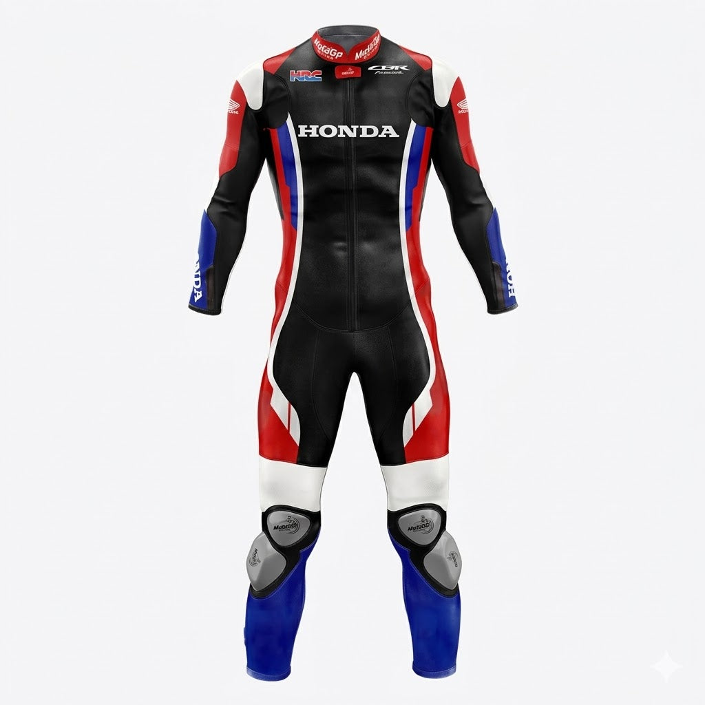 Honda Marc Marquez 2020 Cbr Leather Moto Suit Front