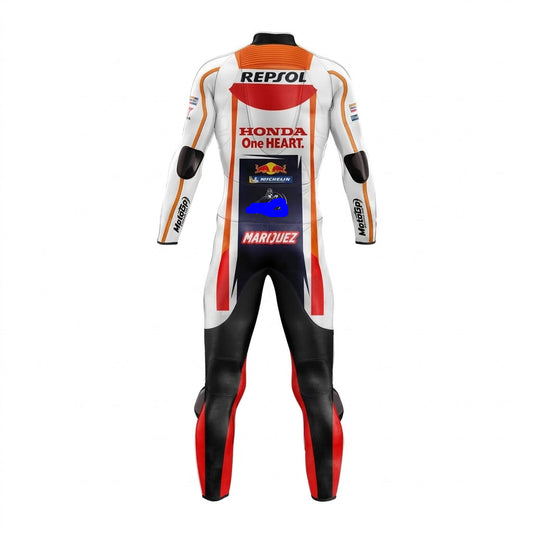 Honda Repsol MotoGP Leather Suit 2022 – Limited Edition Marc Marquez Back