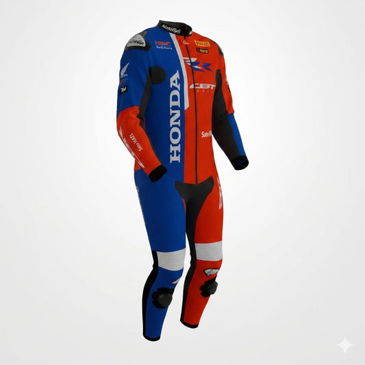 Iker Lecuona Honda Motorcycle Racing SBK Suit 2025