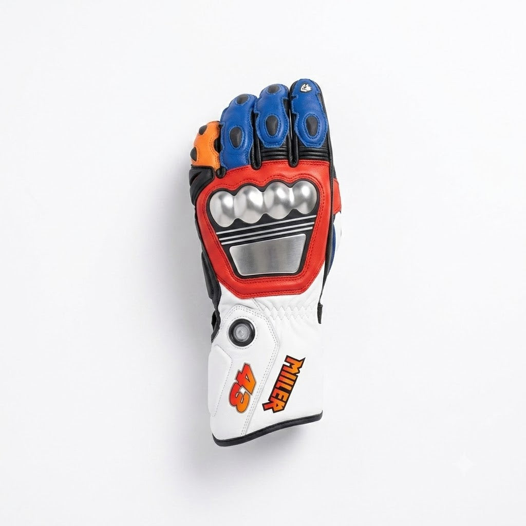 Jack Miller MotoGP 2020 Leather Race Gloves