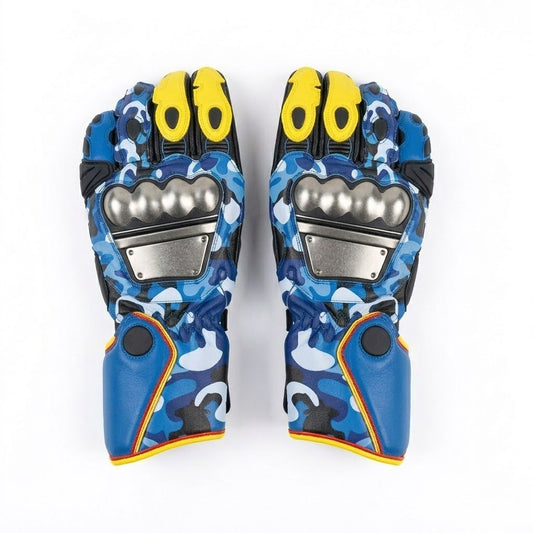 Joan Mir Suzuki MotoGP 2019 Leather Race Gloves
