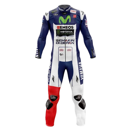 Jorge Lorenzo Leather Movistar Yamaha Suit Front