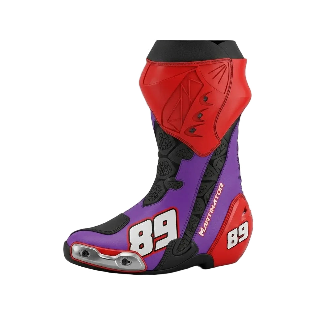 Jorge Martin MotoGP 2024 Leather Race Boots