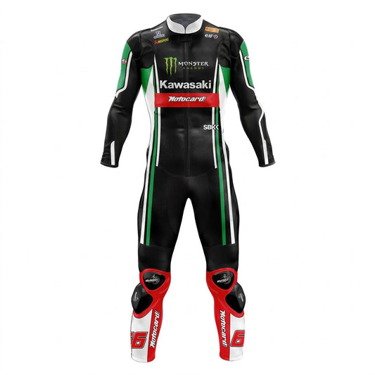 Kawasaki Tom Sykes 2015 Riding Custom Suit Front