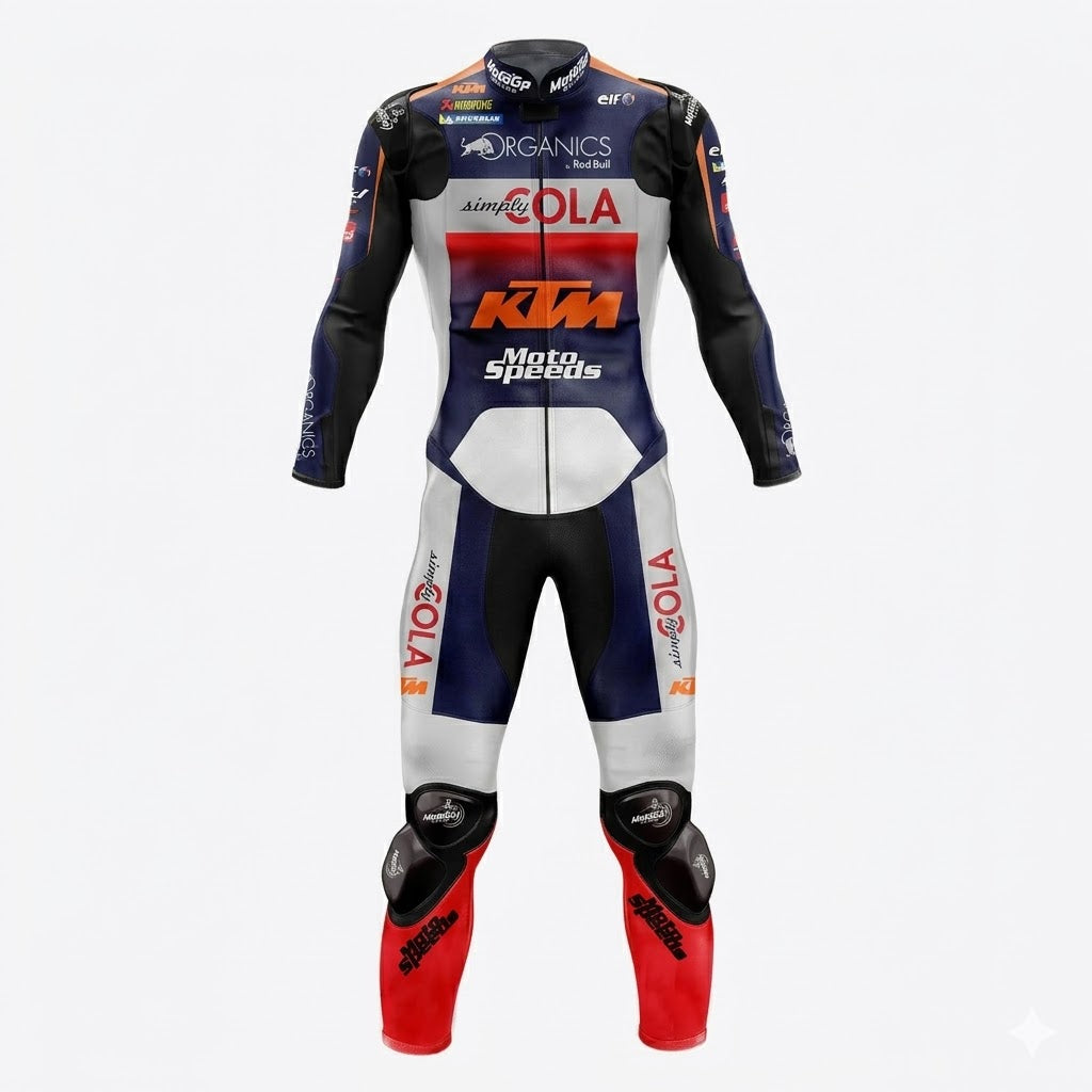 Ktm Iker Lecuona Leather Suit 2020 Motorcycle Race Front