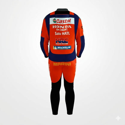 Luca Marini Honda HRC MotoGP Racing Suit Back