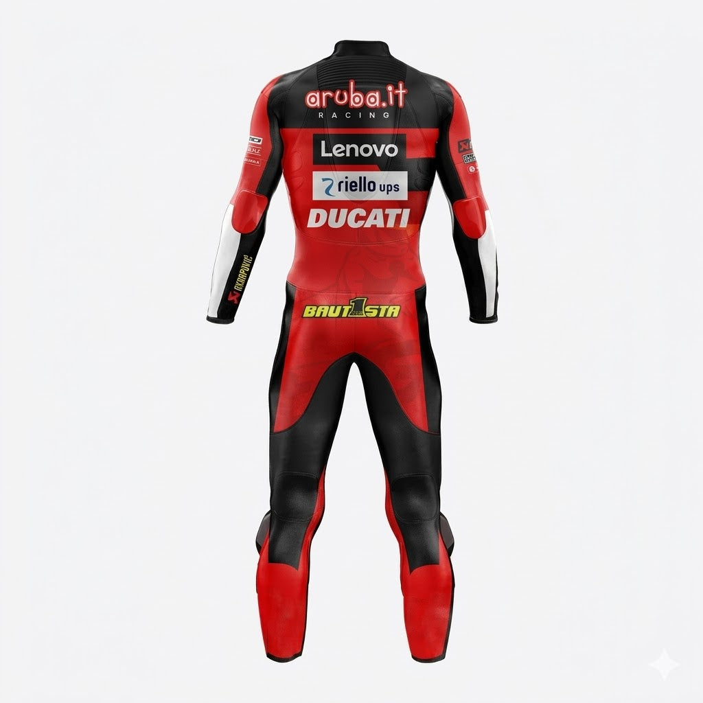 MS MOTO Gear – Alvaro Bautista Edition Racing Suit Back