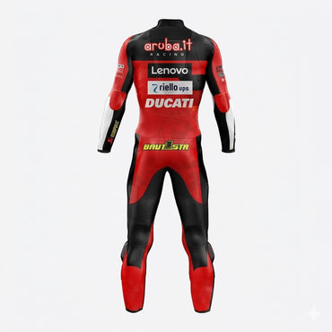 MS MOTO Gear – Alvaro Bautista Edition Racing Suit Back
