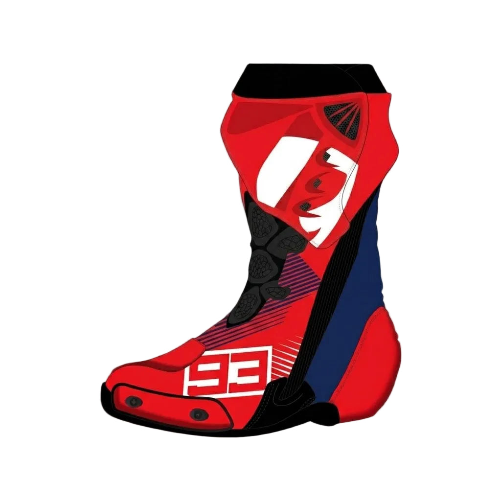 Marc Marquez MotoGP 2024 Leather Race Boots