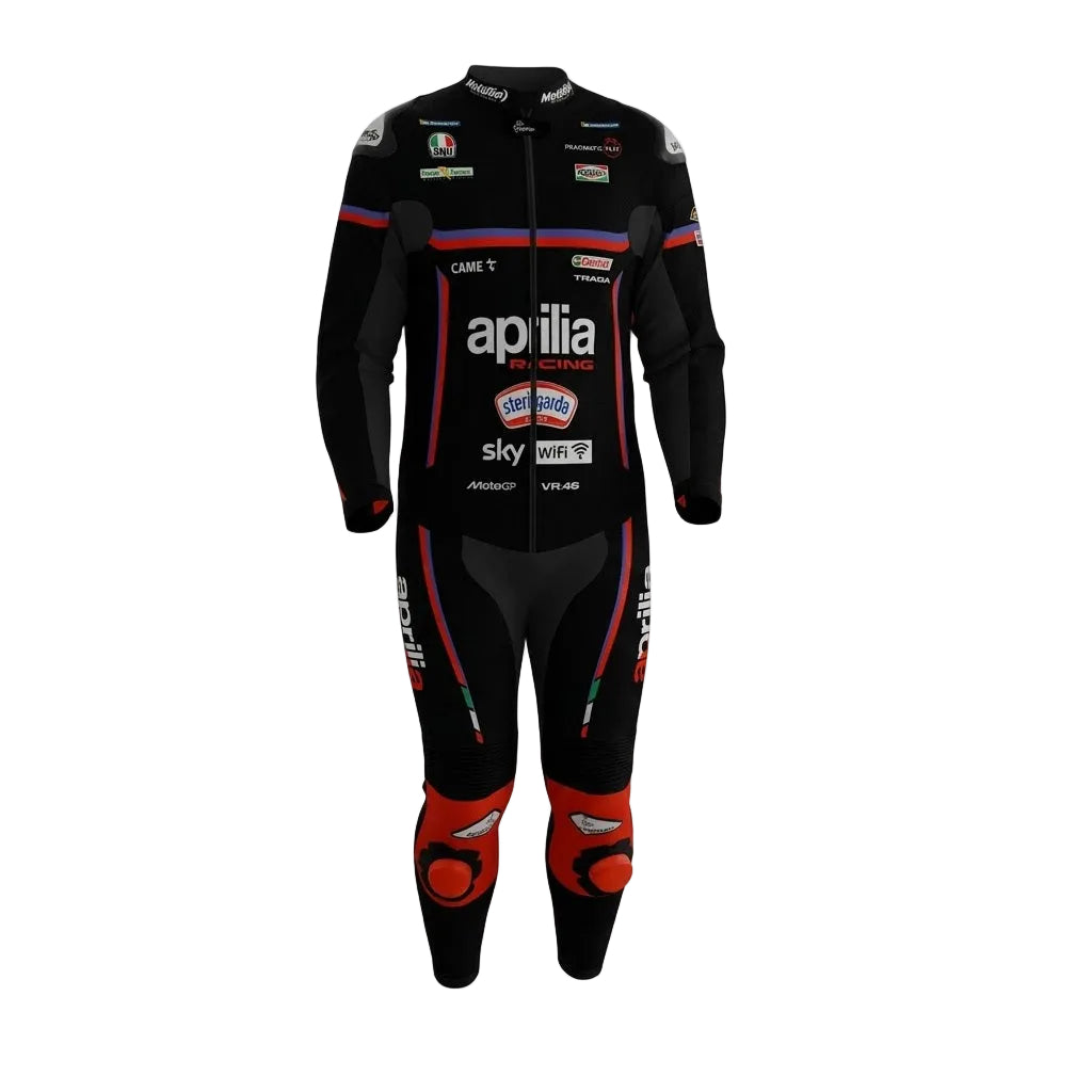 Marco Bezzecchi Aprilia MotoGP Racing Suit 2025 Front