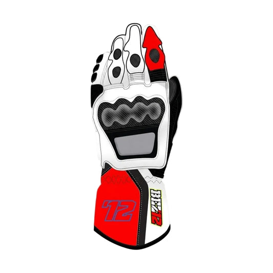 Maverick Viñales #12 replica leather motorcycle racing 2024
