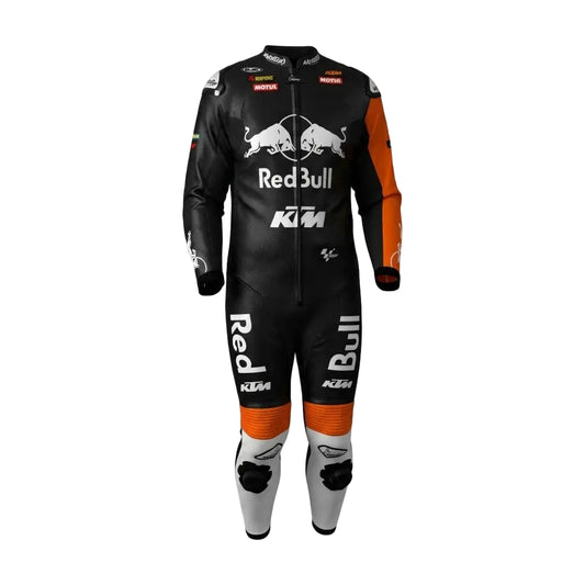 Maverick Vinales KTM Leather Suit 2025 Front