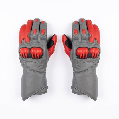 Maverick Vinales Motogp 2017 Leather Race Gloves